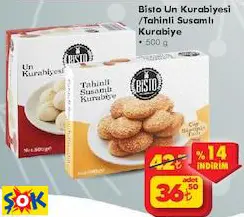BİSTO UN KURABİYESİ /TAHİNLİ SUSAMLI KURABİYE 500 G BİSTO UN KURABİYESİ /TAHİNLİ SUSAMLI KURABİYE 500 G